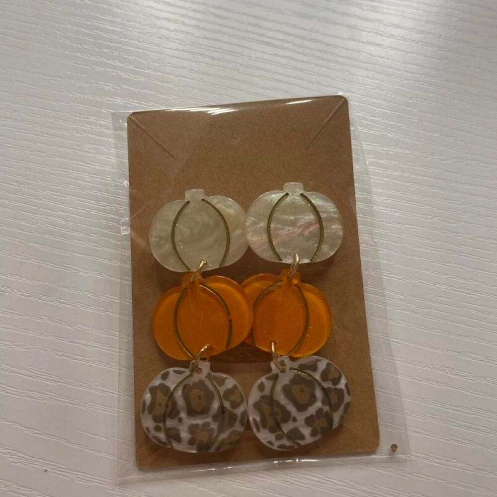 Pumkin Earrings